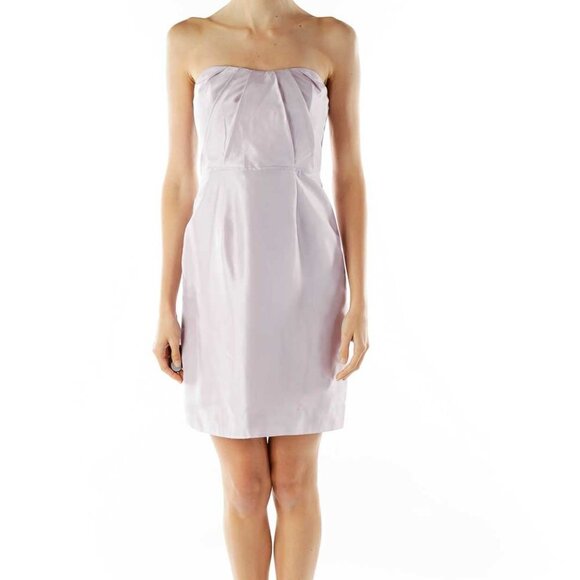 J. Crew Dresses & Skirts - J.Crew Mauve Strapless Cocktail Dress